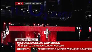 Michael Jackson announce comeback 2009 (This is It!)