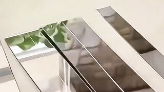 Creative handmade DIY - Butterfly Broken Mirror Photo Frame