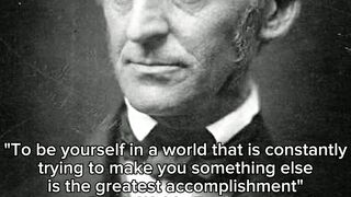 Be yourself | Ralp Waldo Emerson