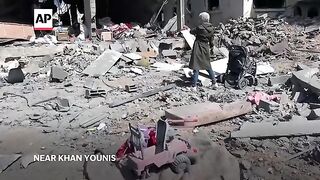 Palestinians returning to Khan Younis after Israel's withdrawal find destruction 2