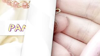 ##PandaHall_Video_Tutorial_on_Making_Wire_Wrapped_Bracelets_from_Beads(❤️❤️❤️