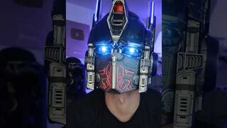 Worlds most realistic Optimus prime helmet