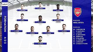 Arsenal vs Brighton 1-1