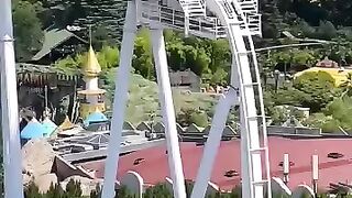 Have you ever gone do this  ???? #rollercoaster