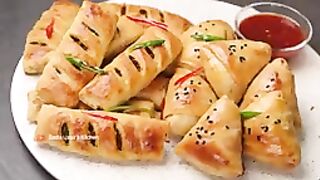 How to make Chicken Puff Patties _chicken  Puff Pastry Recipe ????????????