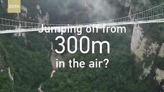 Do you dare to go on the world's highest bungee jump