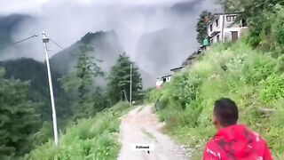 SNOW STROM FROM MOUNTAINS IN NEPAL. #snow #strom #snowstrom #mountains #Adventure
