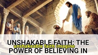 THE POWER OF BELIEVING IN JESUS