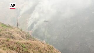Colombian Air Force to join efforts in putting out forest fire in Ecuador