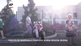 'Unprecedented security measures' as children return to school in Russia's Kursk region