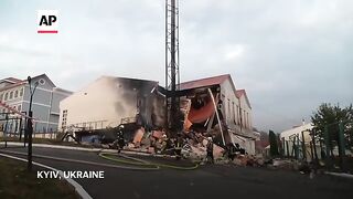 Russia targets Ukraine with overnight barrage, as some children in Kyiv prevented from school return