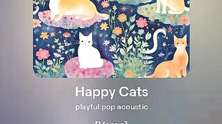 Happy cats..