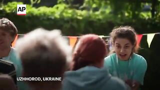 Ukrainian teenagers begin their final year of high school holding onto hopes for the future