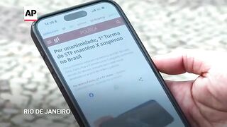 Brazil's Supreme Court panel upholds decision to block Elon Musk's X