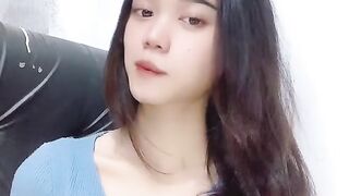 Daster biru kua cantik