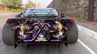 Twin Turbo Huracan Exhaust Sound