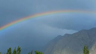 Rainbow view from home