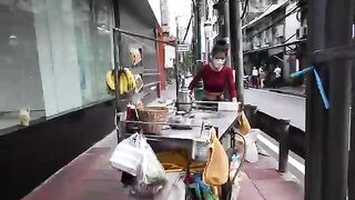 Eggs and Bananas most popular rotti in Bangkok