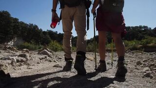 People hiking