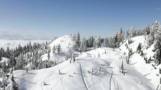 Top cover snow mountain