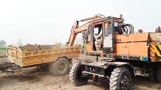 Execavator  mechine