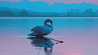 A beautiful duck