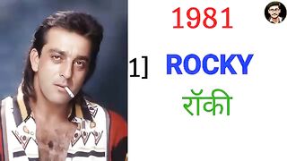 Sanjay Dutt all Movies list - Sanjay Dutt all movie list hit and flop - Movie Box office collection