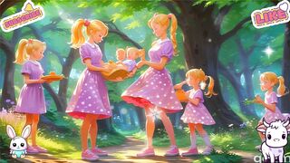 Lilly's Surprise Birthday Story & #rhymes  !????????|#kidsstory #AIanimatedkidsstory #febspot # @WonderlandAdventuresStoriesRhy