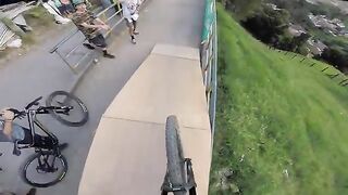 World Record of the longest Urban Downhill Track  Race Run  Medellin, Colombia