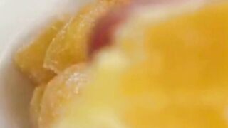 You make this delicious dessert with orange juice