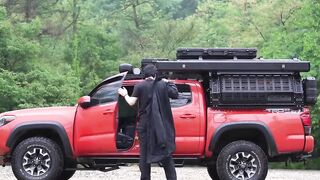 Ubah Mobil Menjadi Tenda Kemah