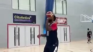 Basketball practice