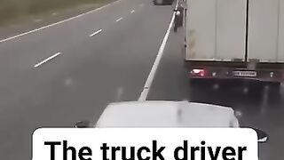 The truck driver deserves an award #shortsfeed