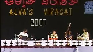PATRI SATISH KUMAR WITH USTAD ZAKIR HUSSAIN