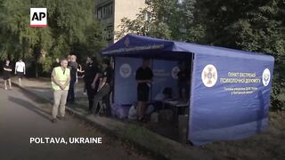 At least 50 dead after Russian missiles blast Poltava, Ukraine