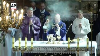 Poland holds state burial for 700+ victims of Nazi Germany's WWII mass executions