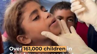 Polio vaccines do not protect children from bombs, says Gaza mother | Al Jazeera Newsfeed