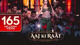 AJ KI RAAT HD SONG MAJA HUSHN KA ANKHON SE LIJIYE - TAMANA BHATT NEW SONG 2024