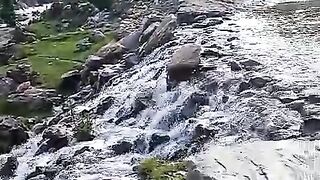 Water Flowing Beautiful Landscape