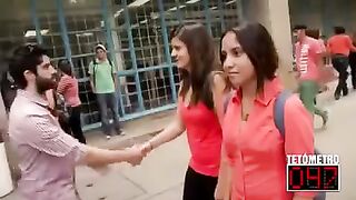 Boobs Grab Publically