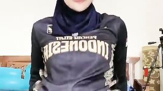 Jilbab pemanasan