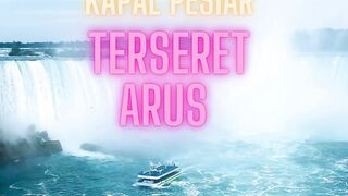 Kapal Pesiar Terseret Arus