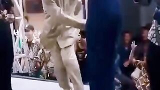 grandfather dancing with a beautiful woman