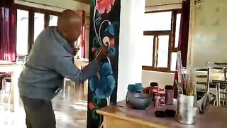 This is Tibetan thanka  art flower ???? Pasang Lama Artist