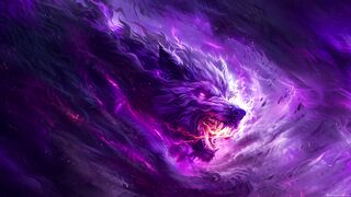 live wallpaper purpule wolf teen wolf
