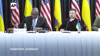 Zelenskyy calls on allies to provide more weaponry support to Ukraine.