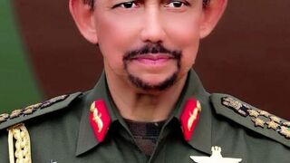 THE  SULTAN OF BRUNEI HAJI HASANAL BOLKIAH