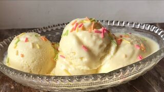 Custard Powder Ice Cream Recipe Custard Ice Cream Recipe with Easily Available Ingredients