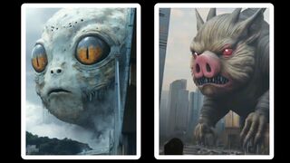 Monsters | AI Videos | funny video | funny | fun | viral | Febspot | YouTube | TikTok