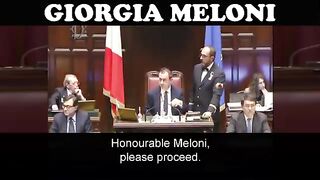 Extraordinary speech by Giorgia Meloni on UN Global Compact in Italian parliament,